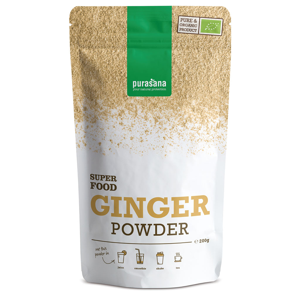 Purasana Super Food Ginger Powder Bioes 200g