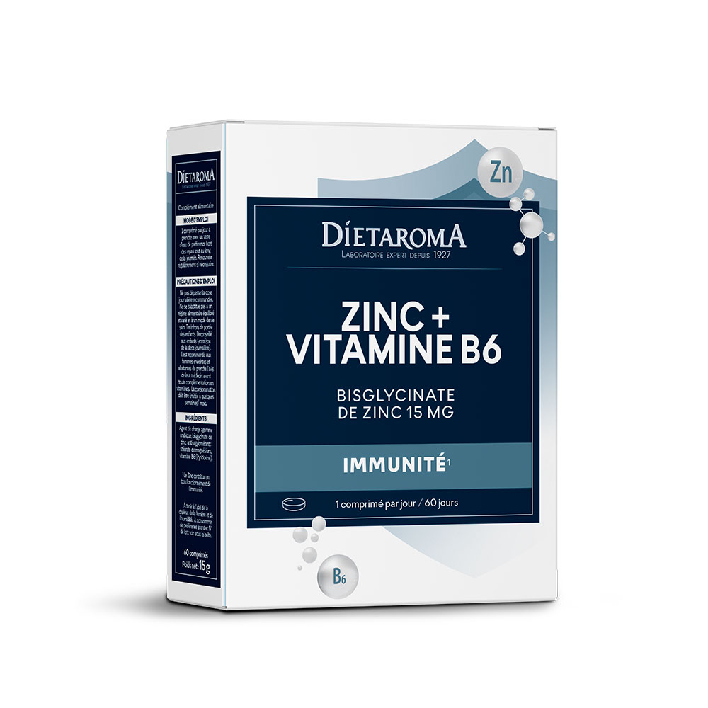 Dietaroma Diet Zinc Vitamins B6 60 tablets