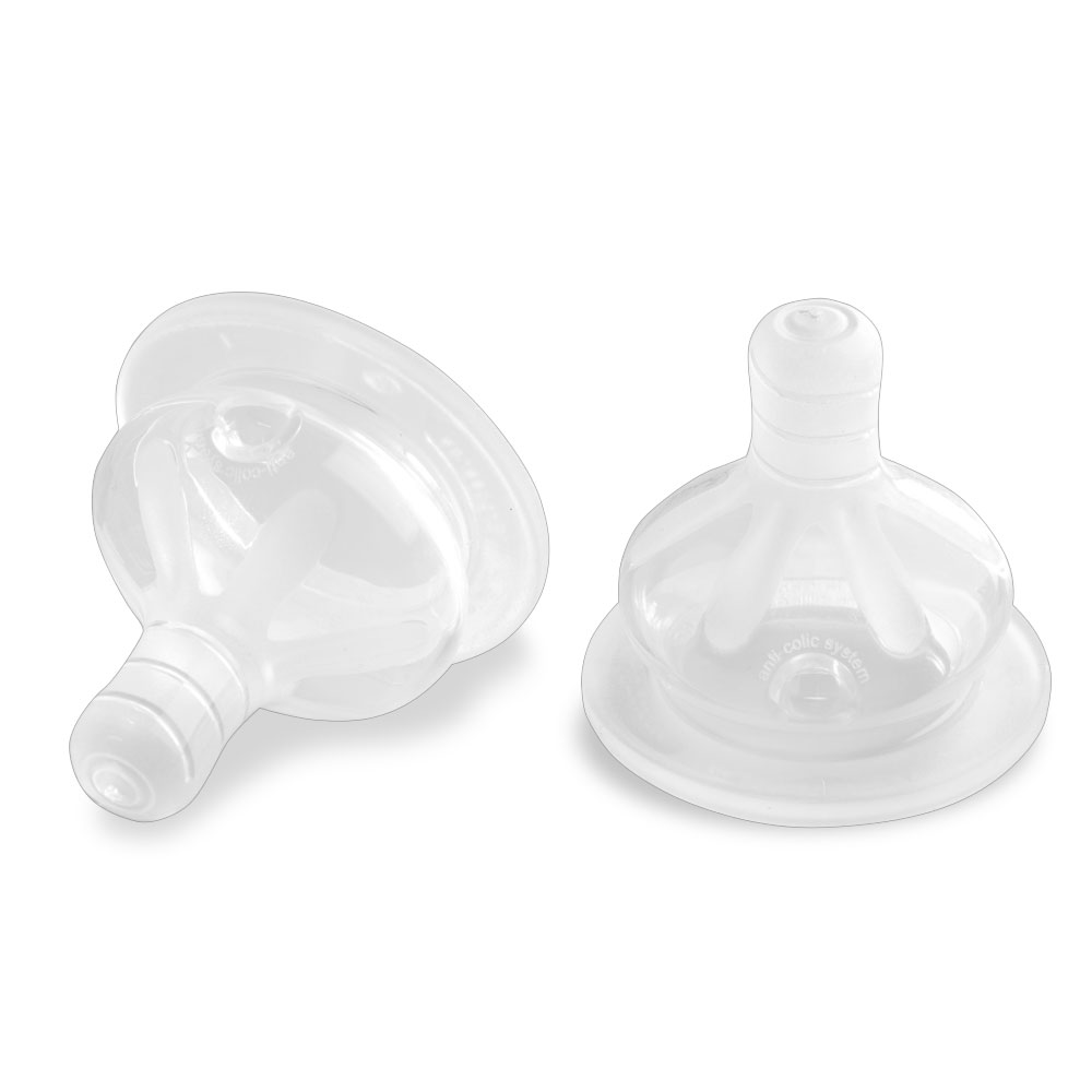 Luc Et Lea Ergosense Anti-Colic Silicone Teats x2