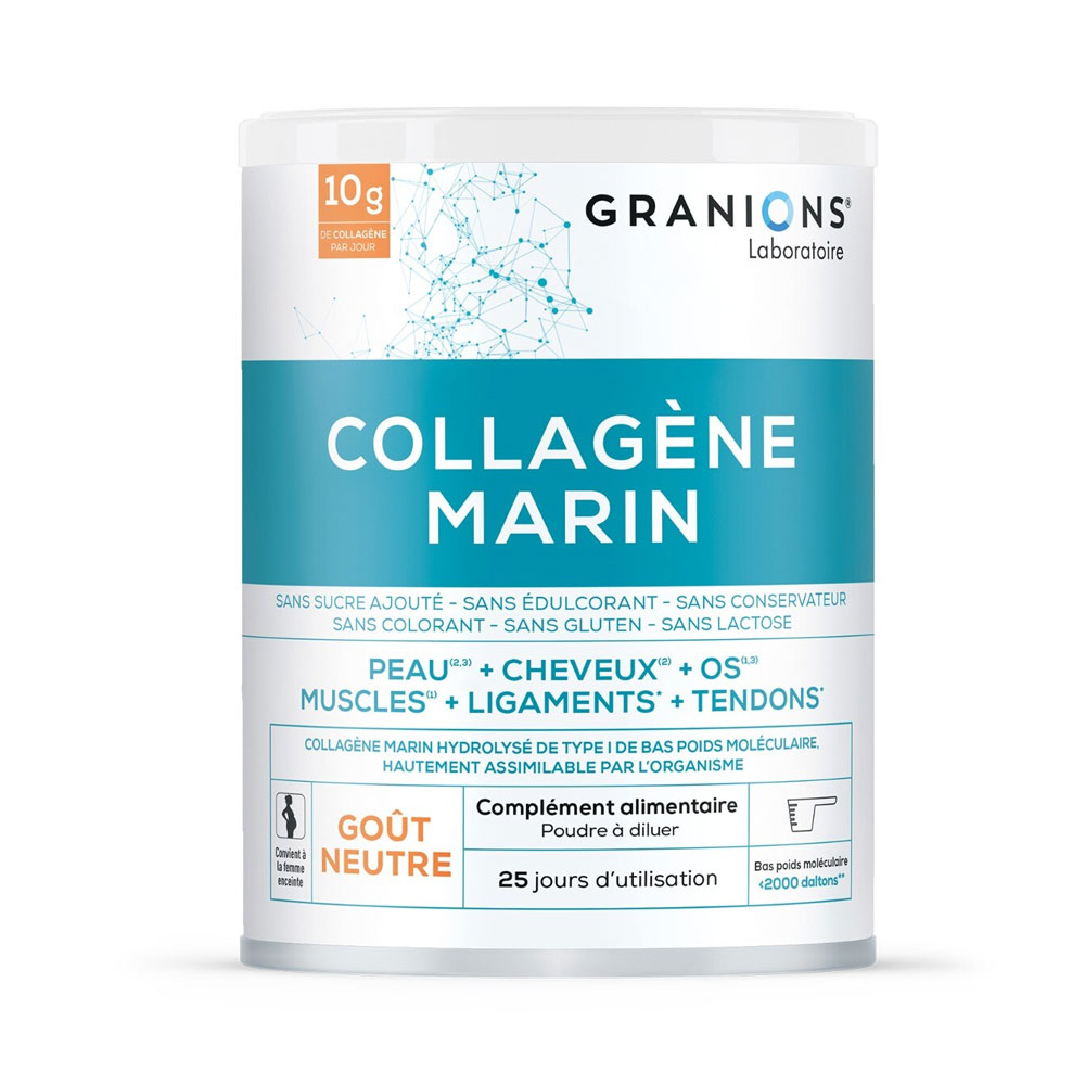 Granions Marine collagen neutral flavour 258 g