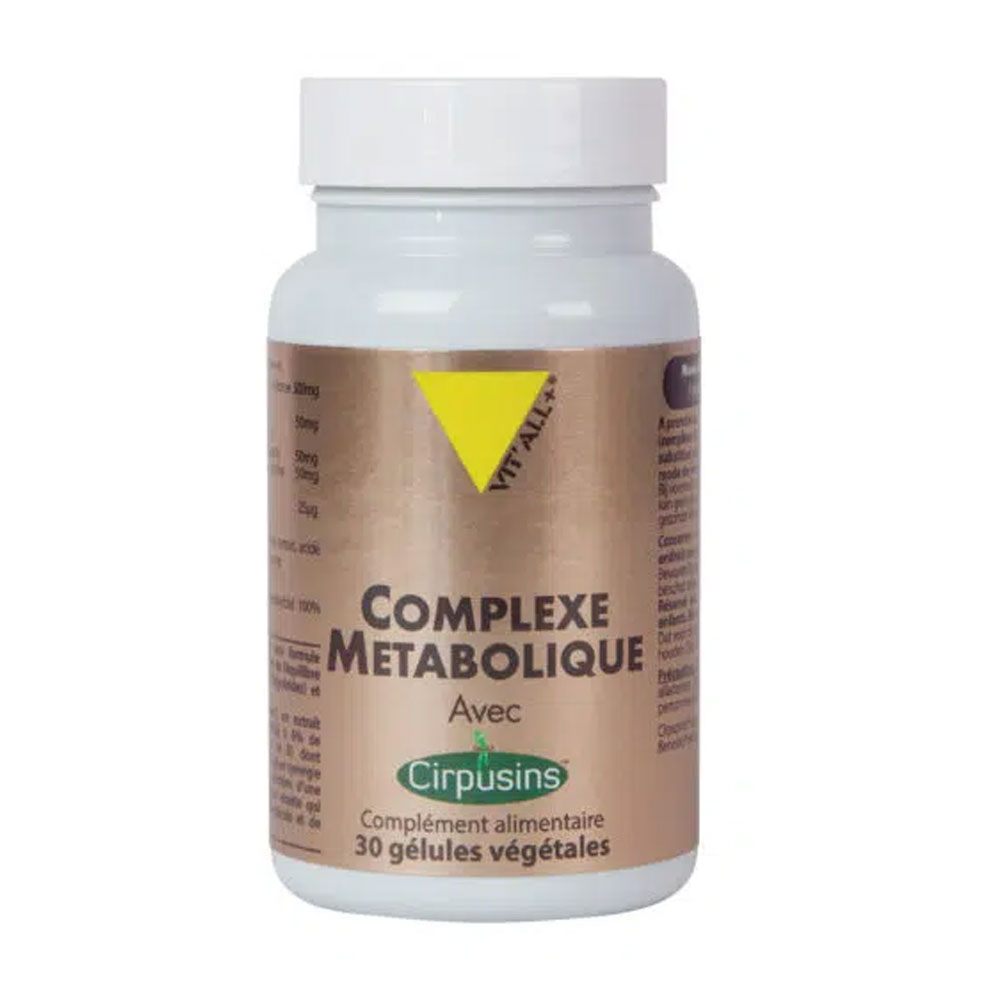 Vit'All+ Metabolic complex 30 vegetarian capsules