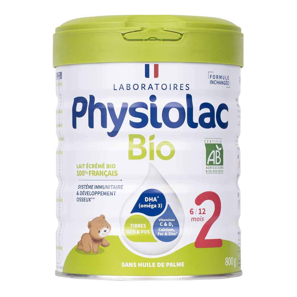 Physiolac Milk Powder 2 Bioes From 6 to 12 months