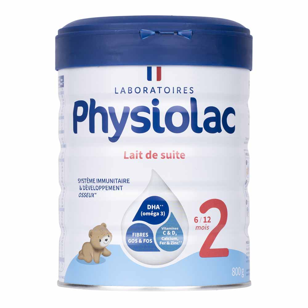 Physiolac 2 Milk Powder From 6 to 12 months 800g