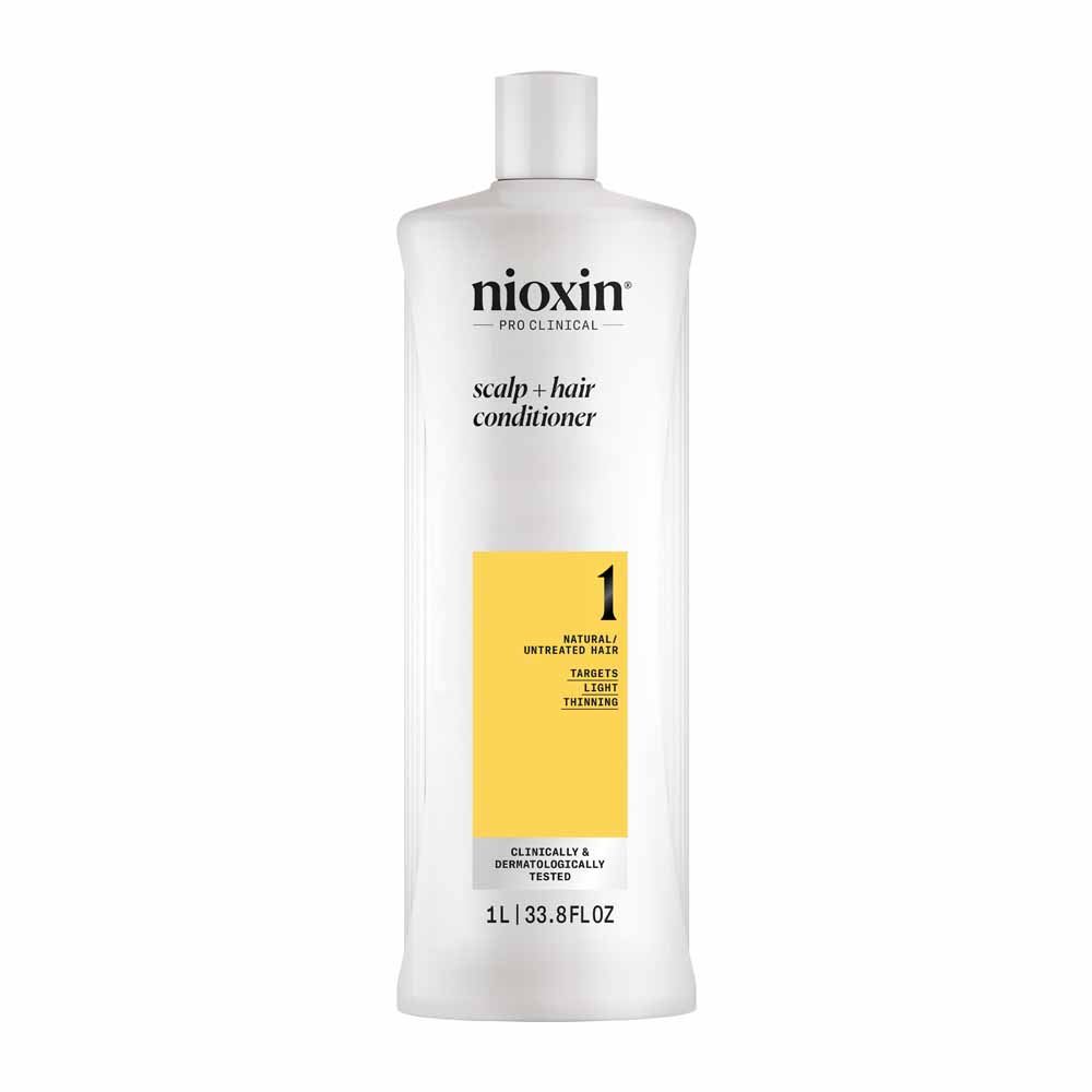 Nioxin System 1 Natural Hair and Moderate Loss Conditioner 1L