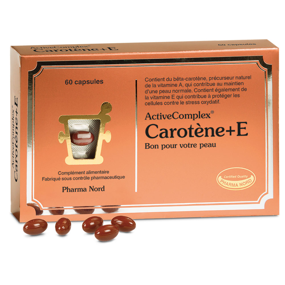 Pharma Nord ActivComplex Carotene + E 60 Capsules