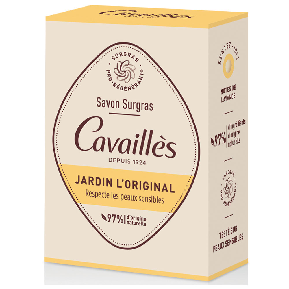 Cavaillès Surgras Pro-Regenerating Original Garden Soaps 100g
