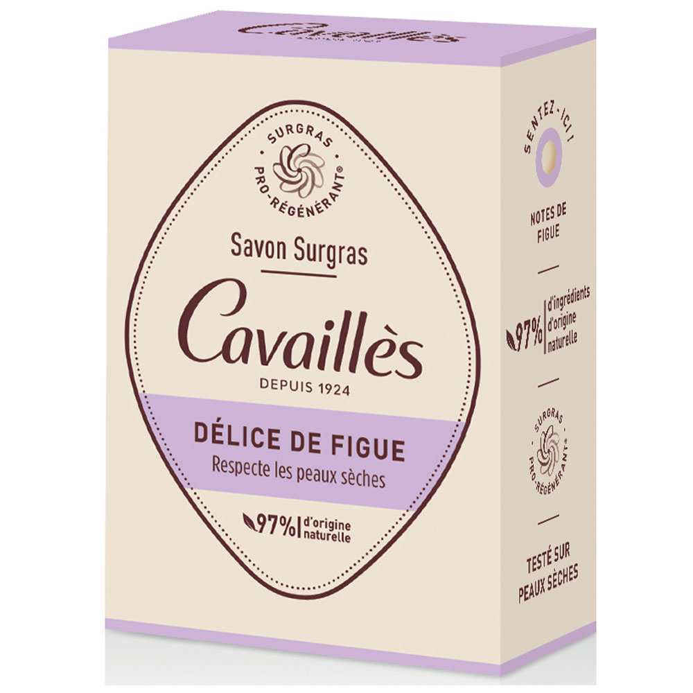 Cavaillès Surgras Pro-Regenerating Fig Delight Soaps 100g