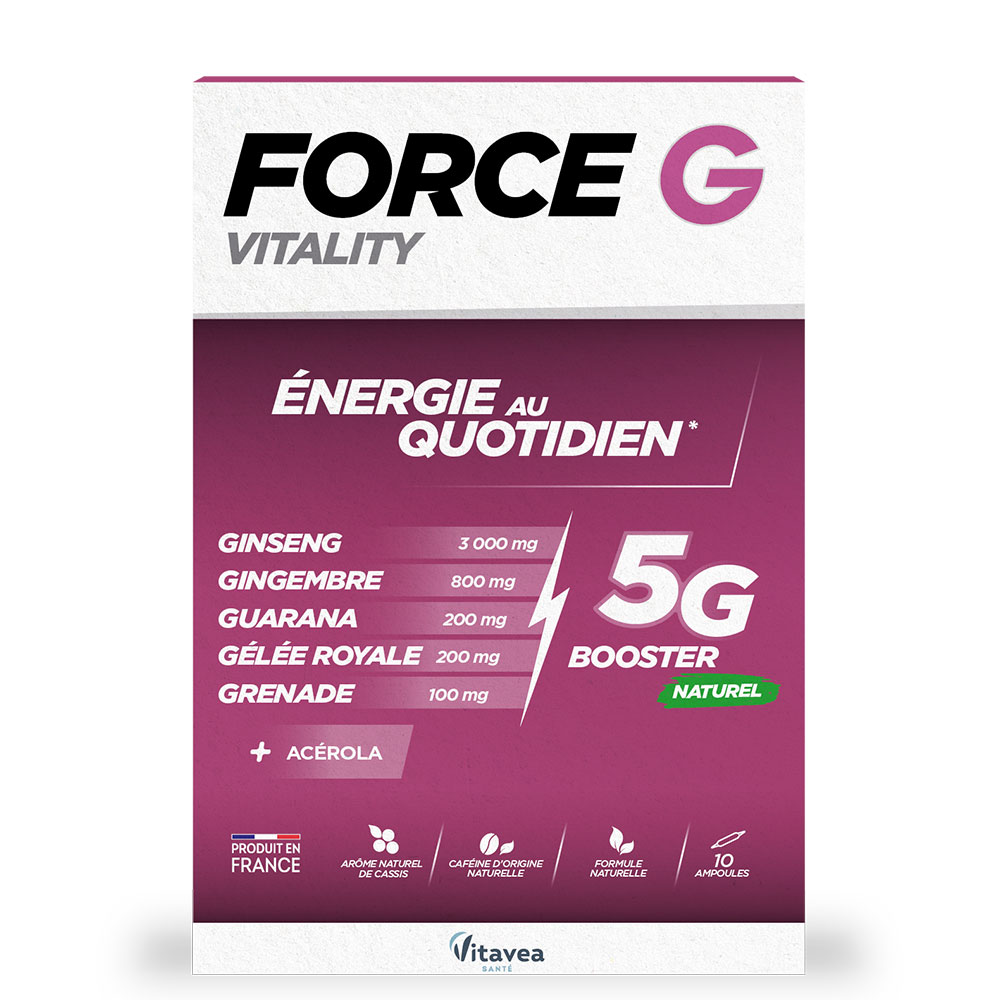 Vitavea Santé Force G Vitality Energy for Daily use 10 ampulas