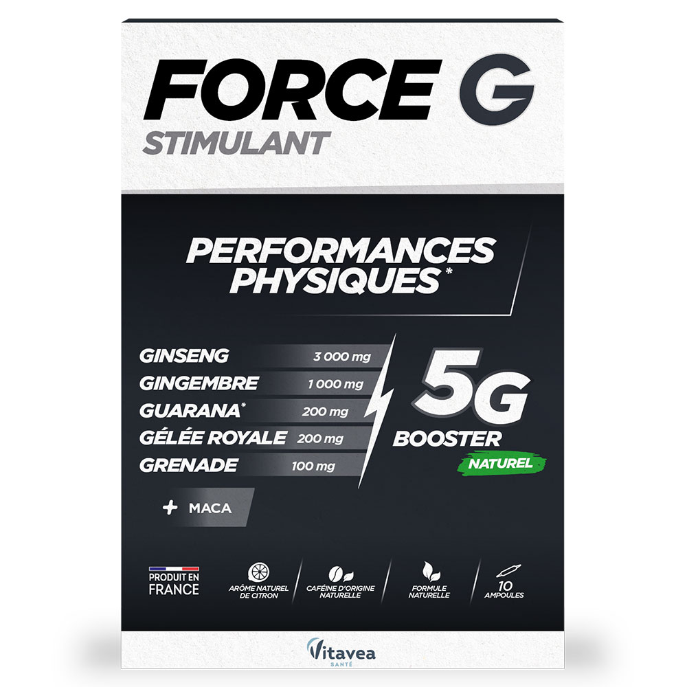Vitavea Santé Force G Physical Performance Booster 10 ampulas