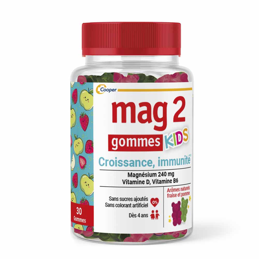 Mag 2 Growth, Immunity Kids 30 Erasers