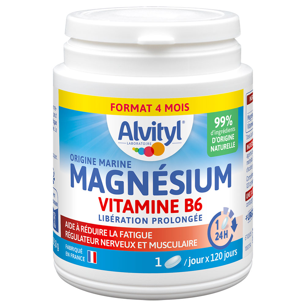 Alvityl Magnesium Vitamin B6 120 tablets