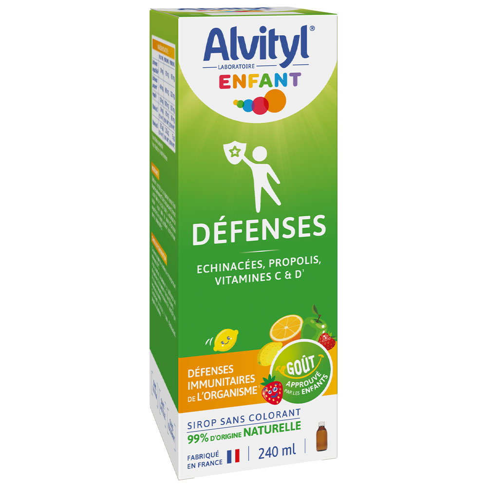 Alvityl Kids Immune System Defences Tutti Frutti Flavour Syrup 240 ml