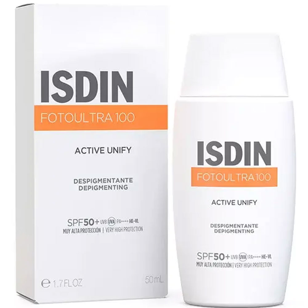 Isdin Active Unify Isdin Foto Ultra Active Unify Fusion Fluid Color Spf50+ Color FotoUltra 100 50ml