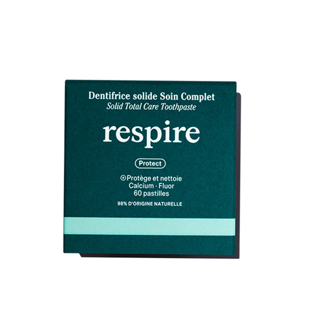 Respire Toothpaste Solide Natural Mint x 60 tablets