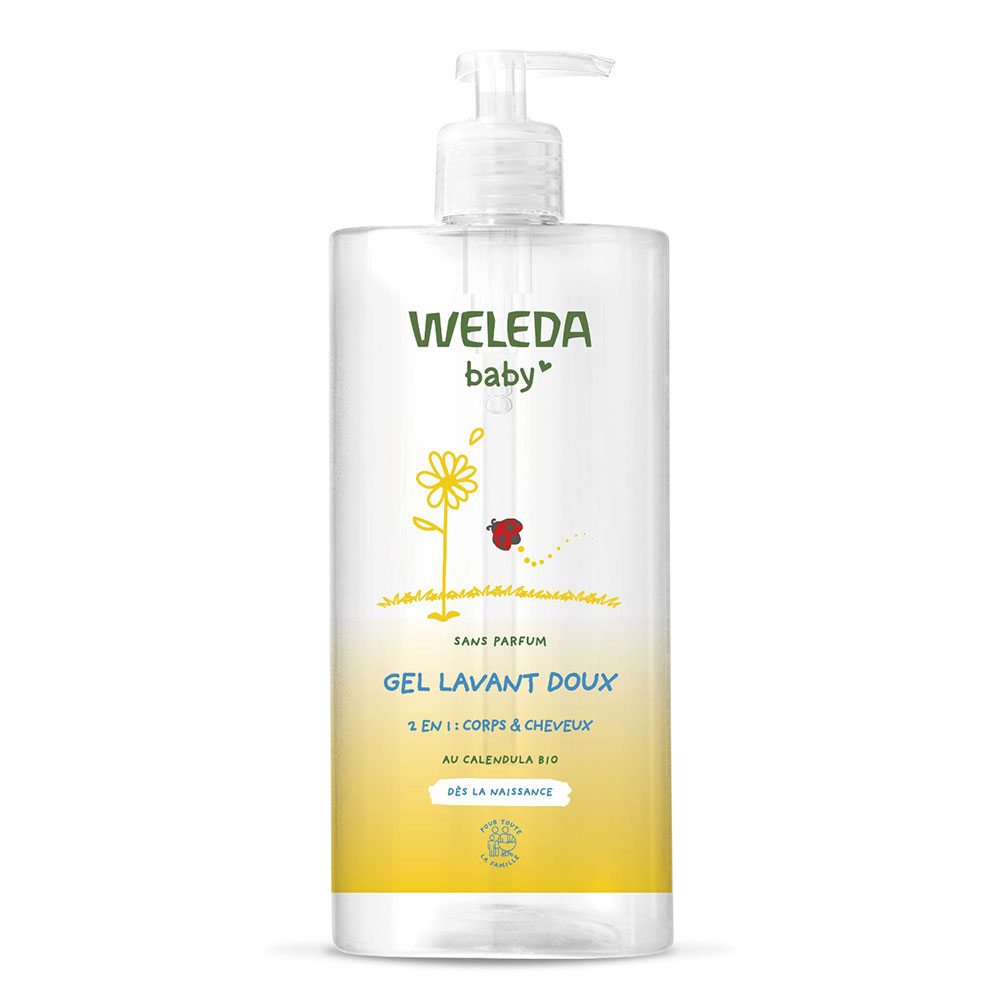 Weleda Babies & Children Gentle Cleansing Gel 2 in 1 Body &amp; Hair 750ml