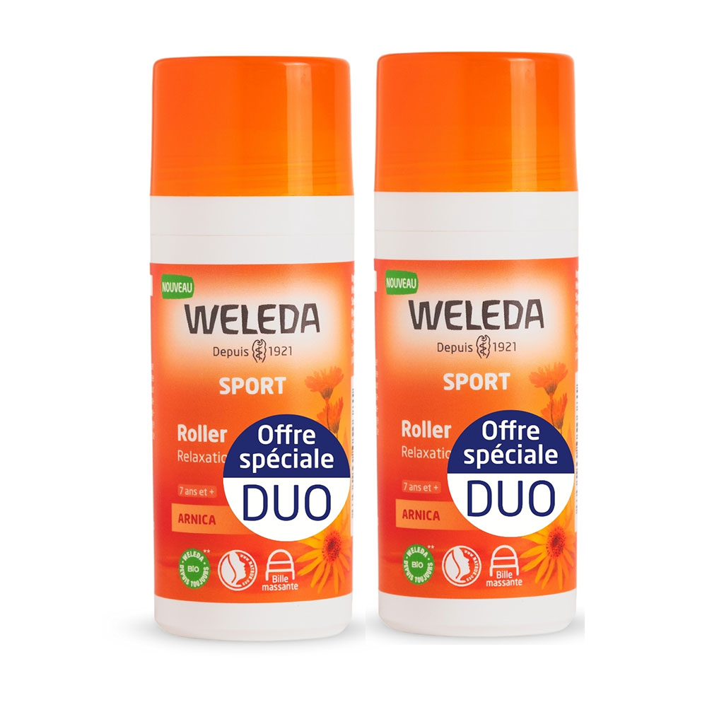 Weleda Arnica Relaxing roller sports recovery 2 x 75 ml
