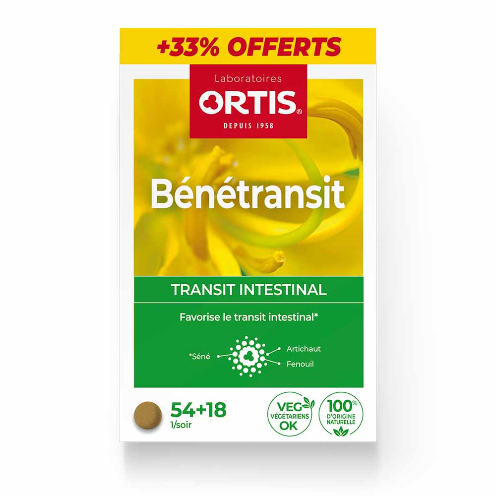Ortis Benetransit Intestinal Comfort 54+18 tablets
