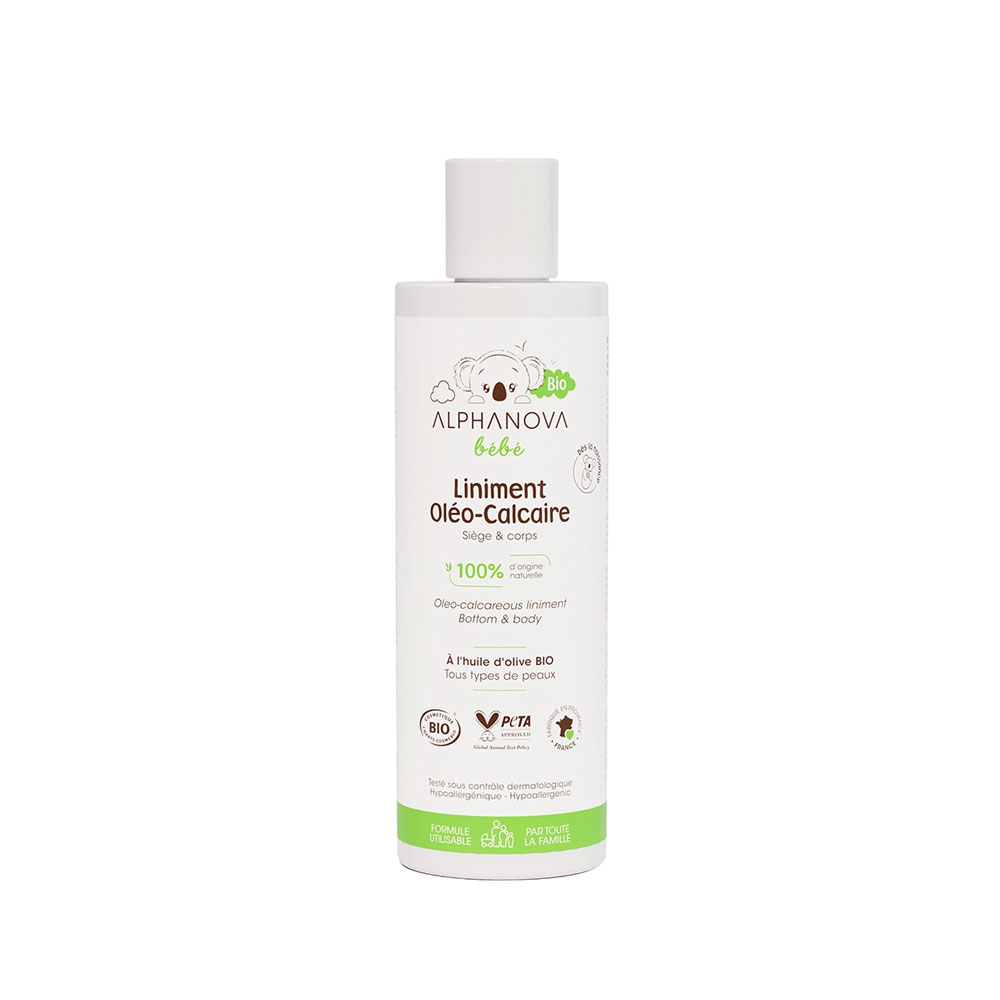 Alphanova Bébé Organic Lime and Calcium Liniment 200 ml
