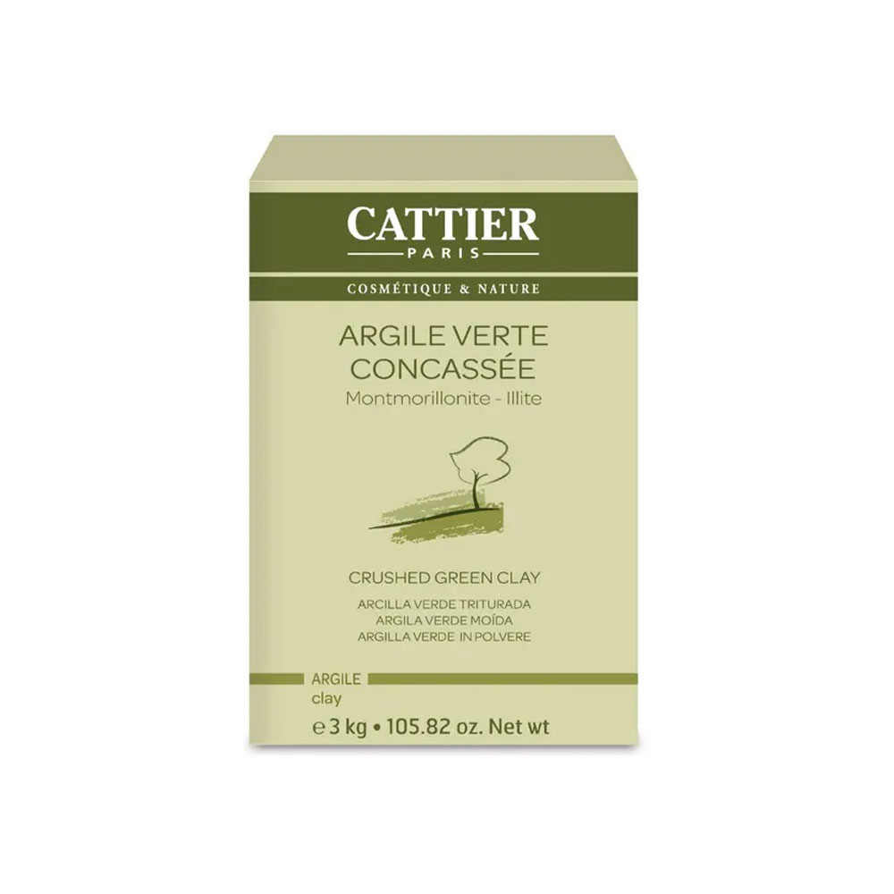 Cattier Clay Crushed green clay 3 kg