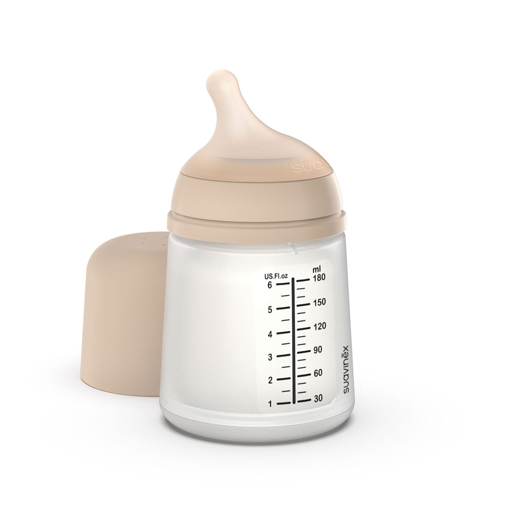 Suavinex Zero Zero Anti-colic bottle breastfeeding-friendly 180 ml