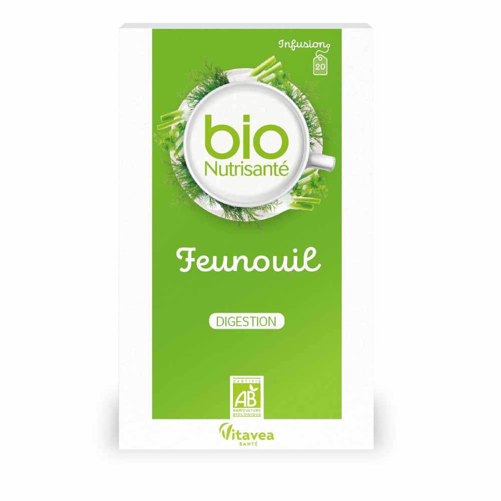 Vitavea Santé BioNutrisanté Organic Fennel Infusion 20 teabags