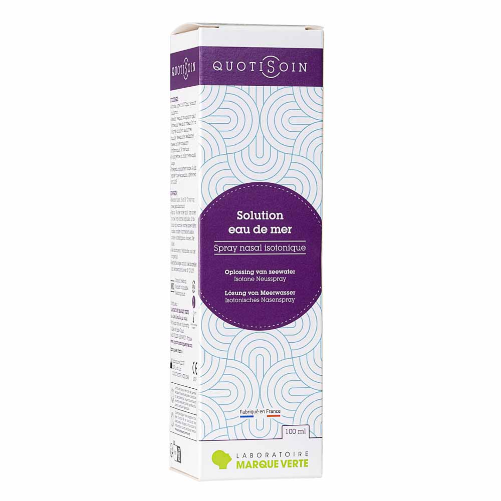 Marque Verte Quotisoin Seawater nasal spray 100 ml