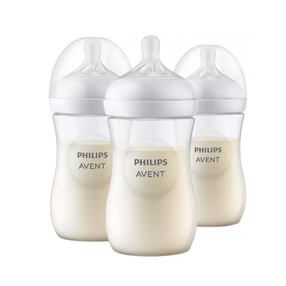 Avent Natural Response Feeding bottle 1 Month and over 3x260ml