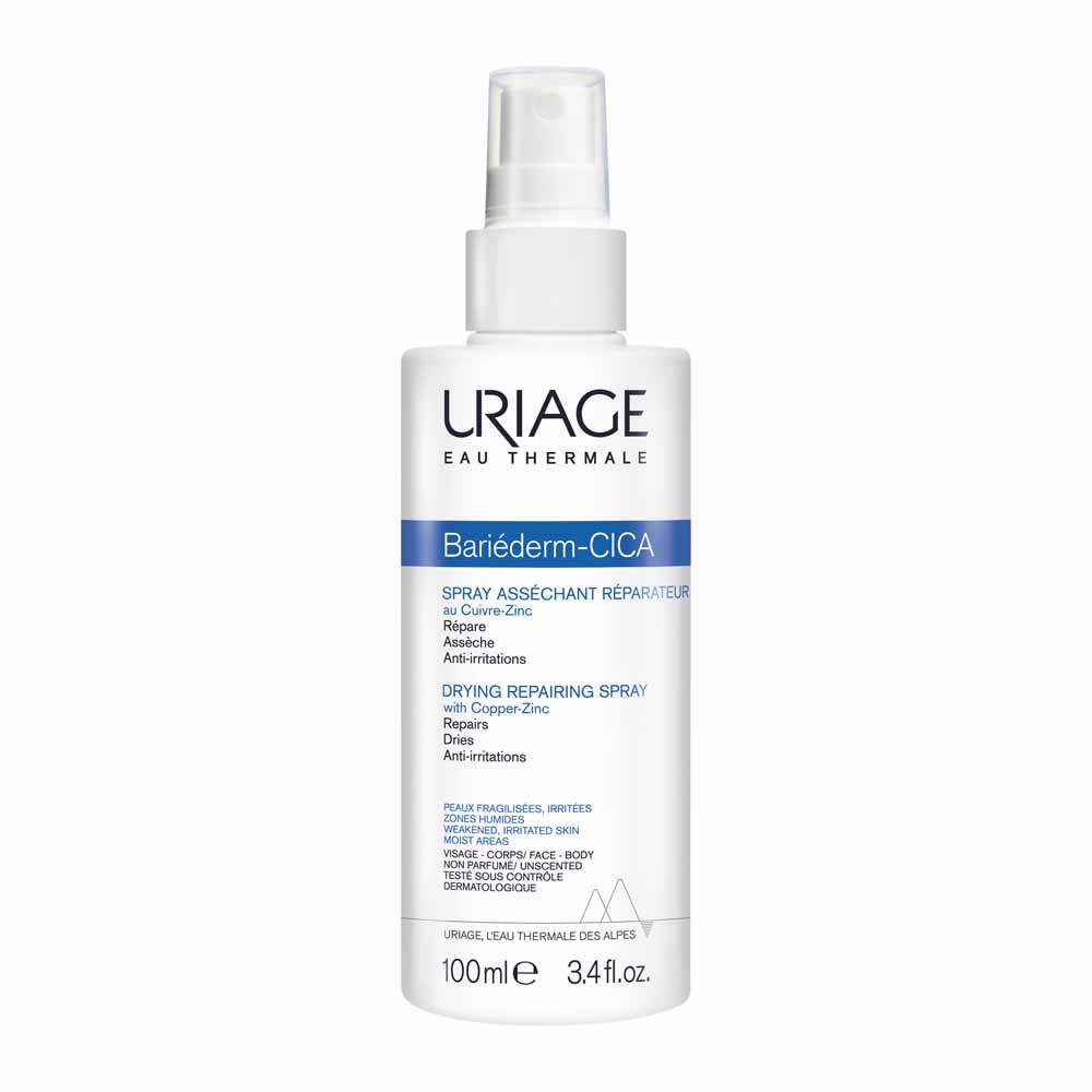 Uriage Bariéderm-Cica Drying repair spray frail and irritated skin 100 ml