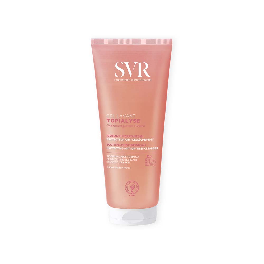 Svr Topialyse Cleansing Gel Dry And Sensitive Skins 200ml