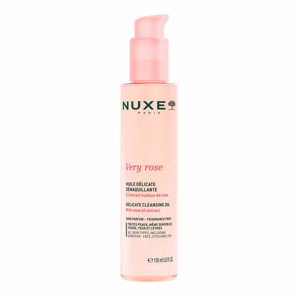 Nuxe Very rose Delicate cleansing oil 150 ml