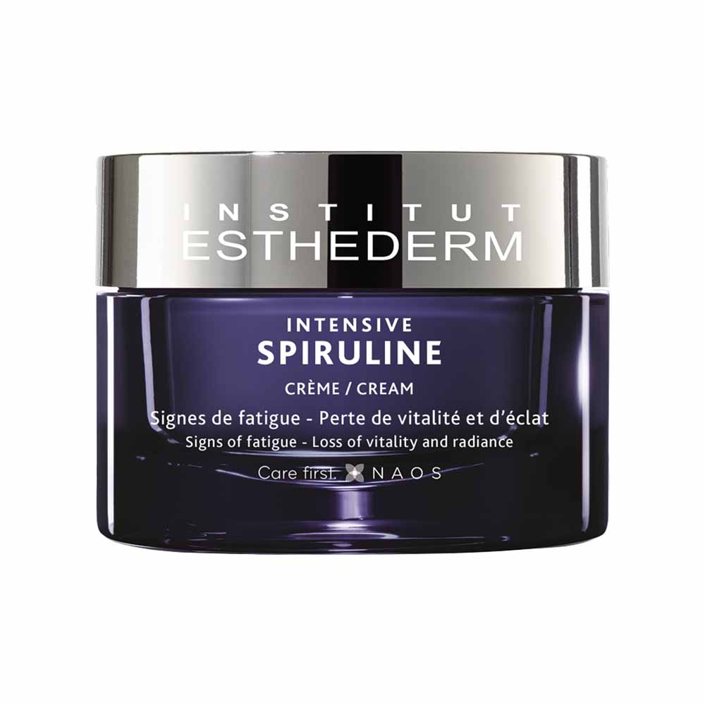 Institut Esthederm Intensive Spirulin Cream Spiruline Peaux fatigués et dévitalisés 50ml