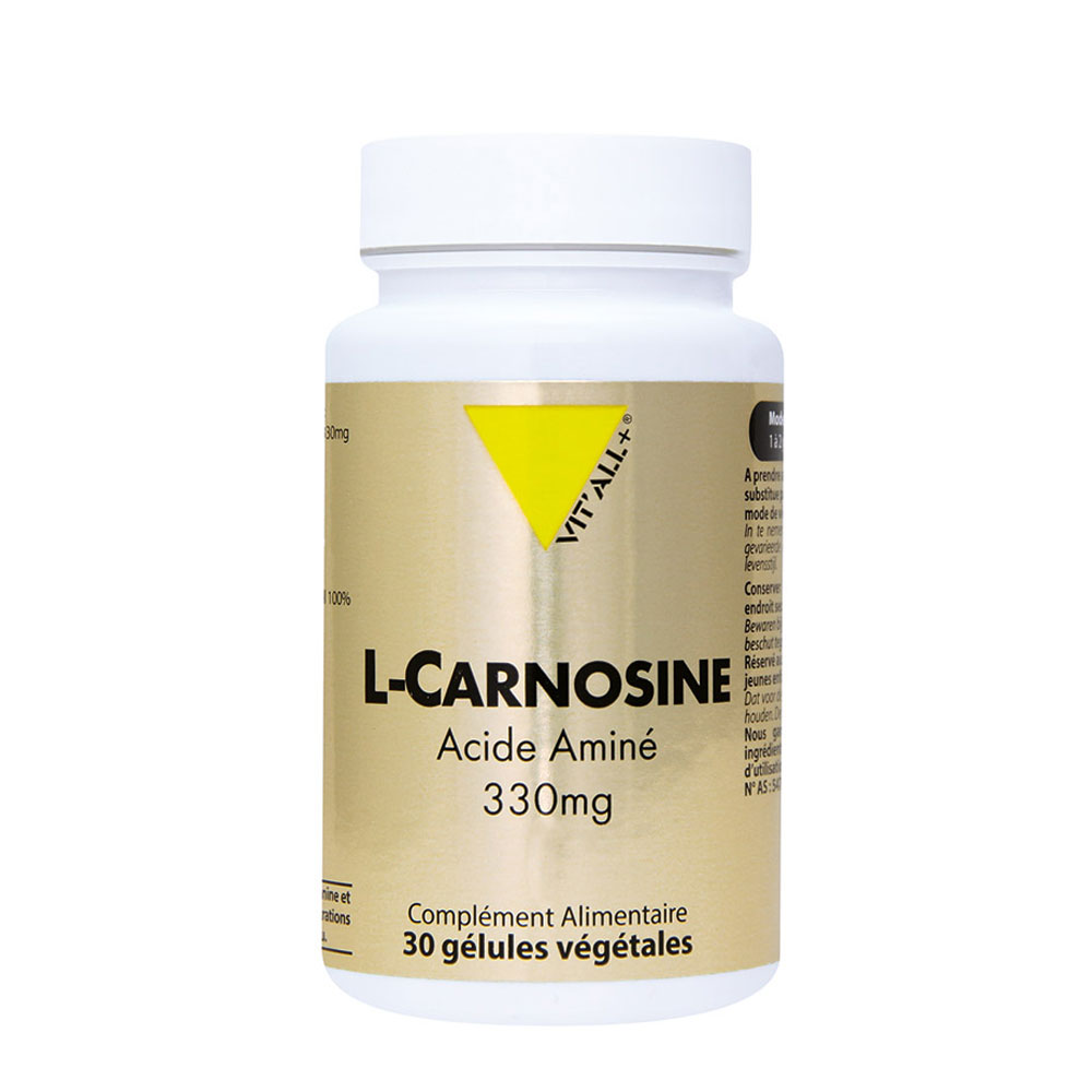Vit'All+ L-carnosine Amino Acid 330g 30 capsules