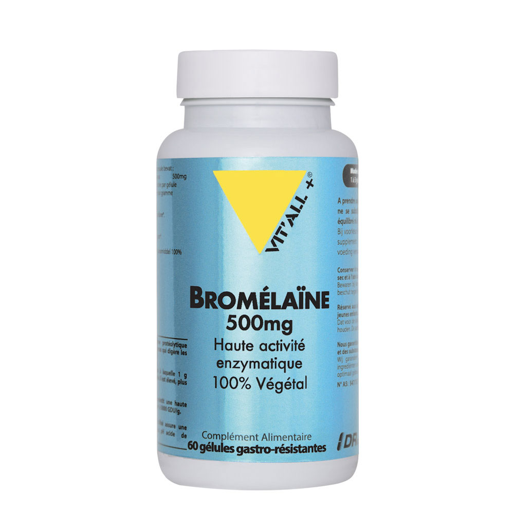 Vit'All+ Bromelain 500 mg 60 tablets