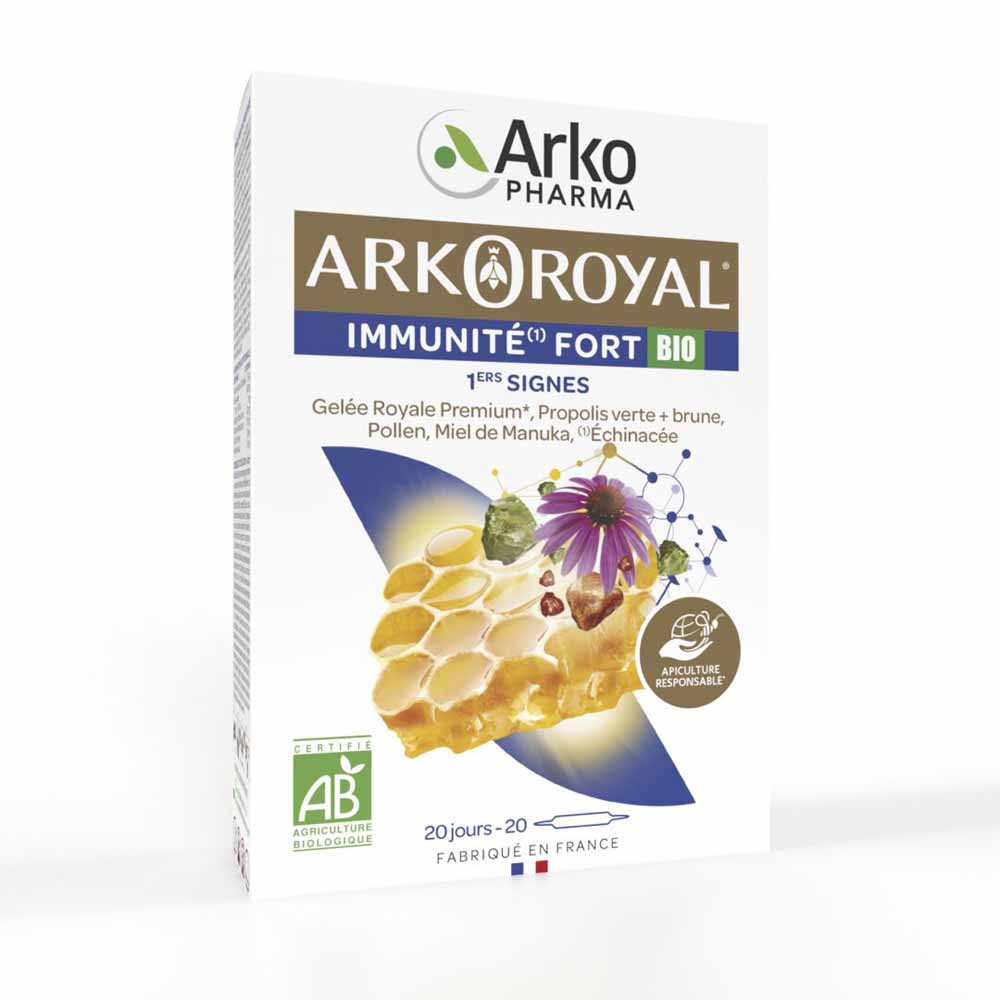 Arkopharma Arkoroyal Organic Strong Immunity 20 ampoules