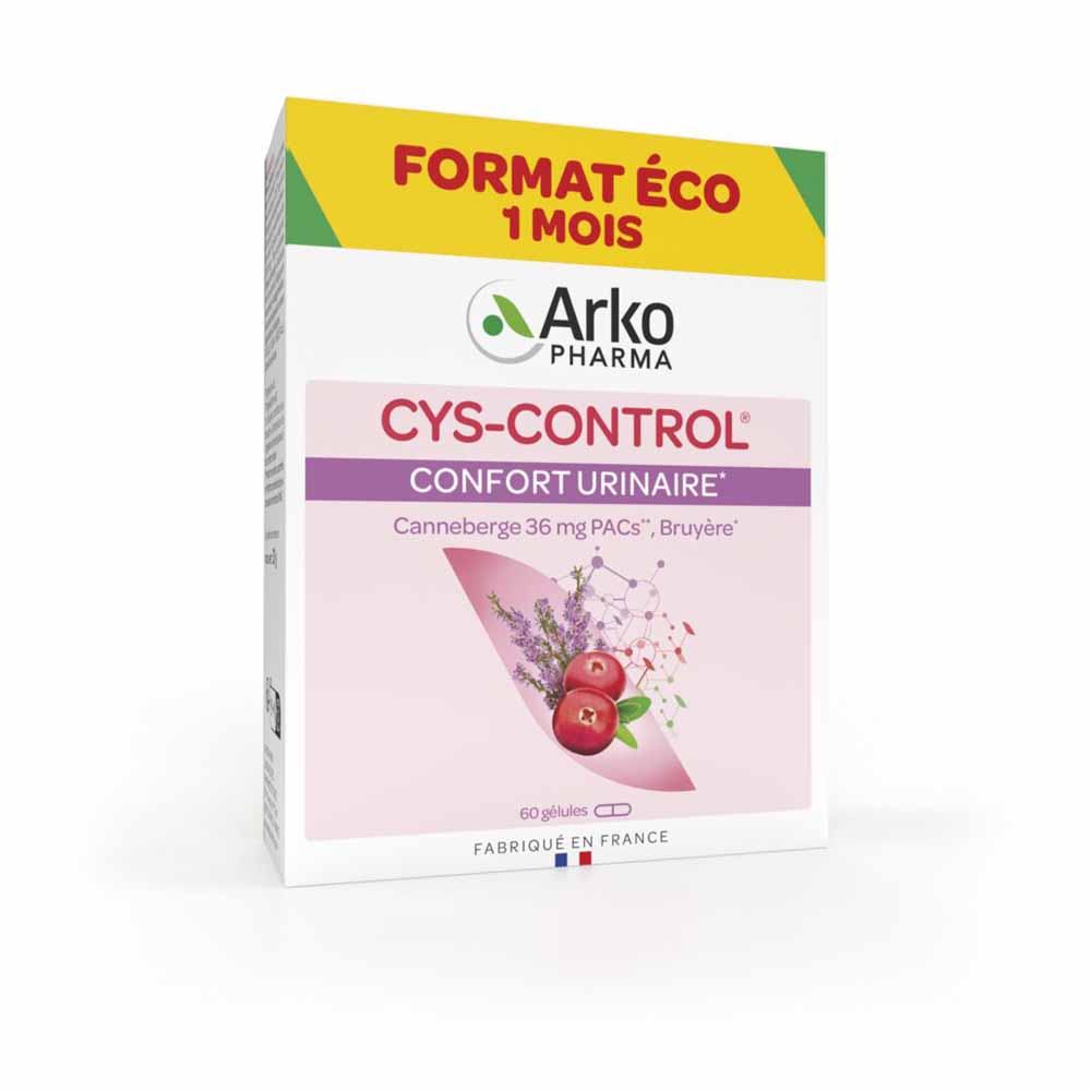 Arkopharma Cys-Control Urinary Comfort Cranberry 60 capsules