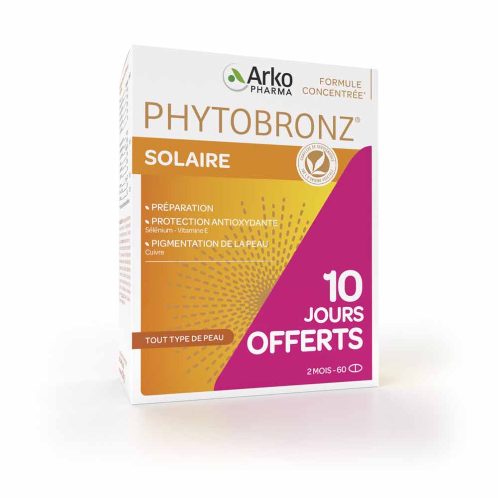 Arkopharma Phytobronz Sun Prepair 2x30 capsules