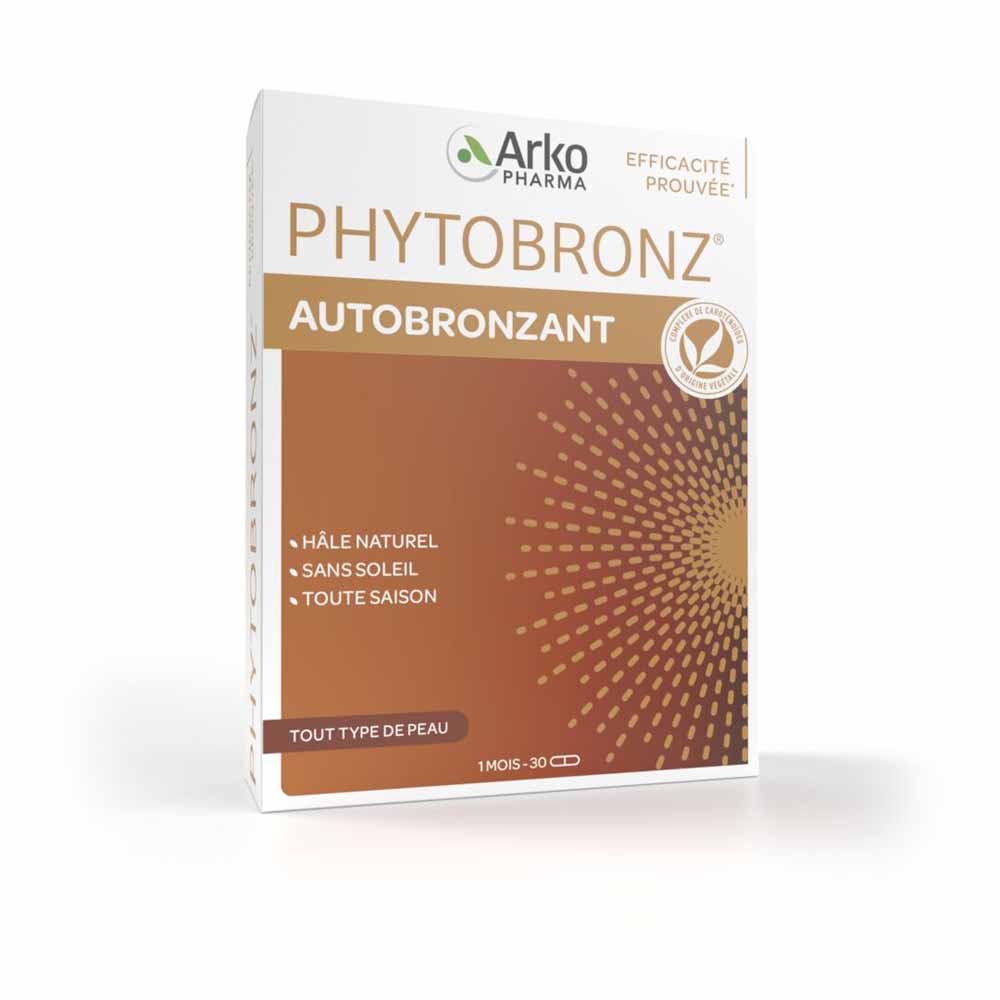 Arkopharma Phytobronz Self Tanner 30 Capsules 30 gélules
