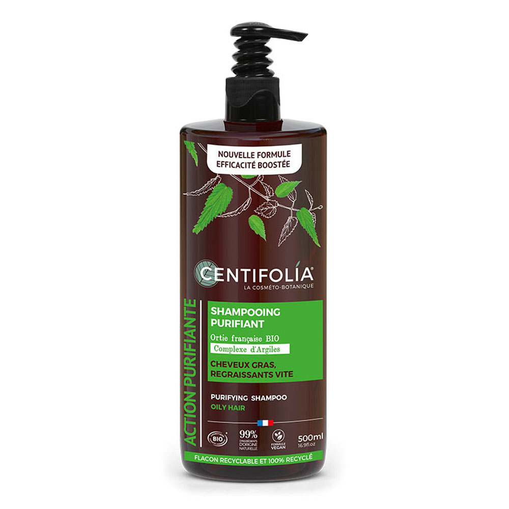 Centifolia Shampoos Purifying organic nettle shampoo oily hair, prone to greasiness 500 ml