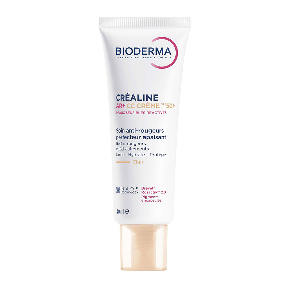 Bioderma Crealine AR+ CC cream SPF50+ light shade 40 ml