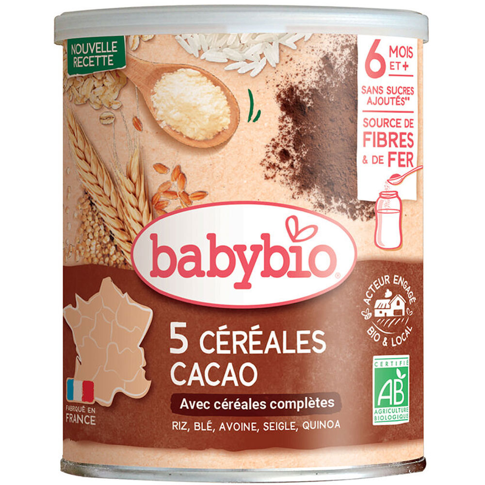 Babybio Organic cereals suitable from 8 months 220 g