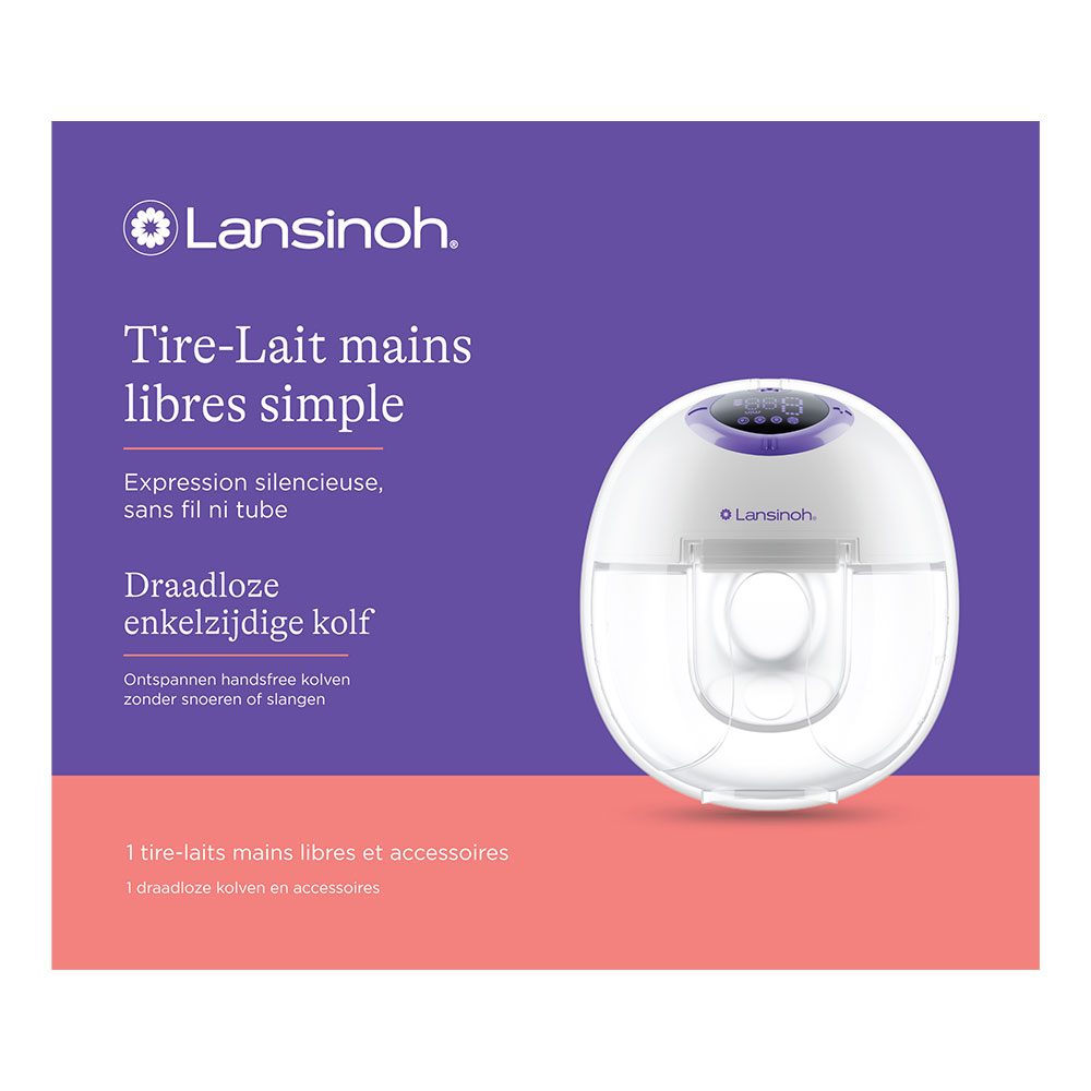 Lansinoh Simple Hands Free Breast Pump x1