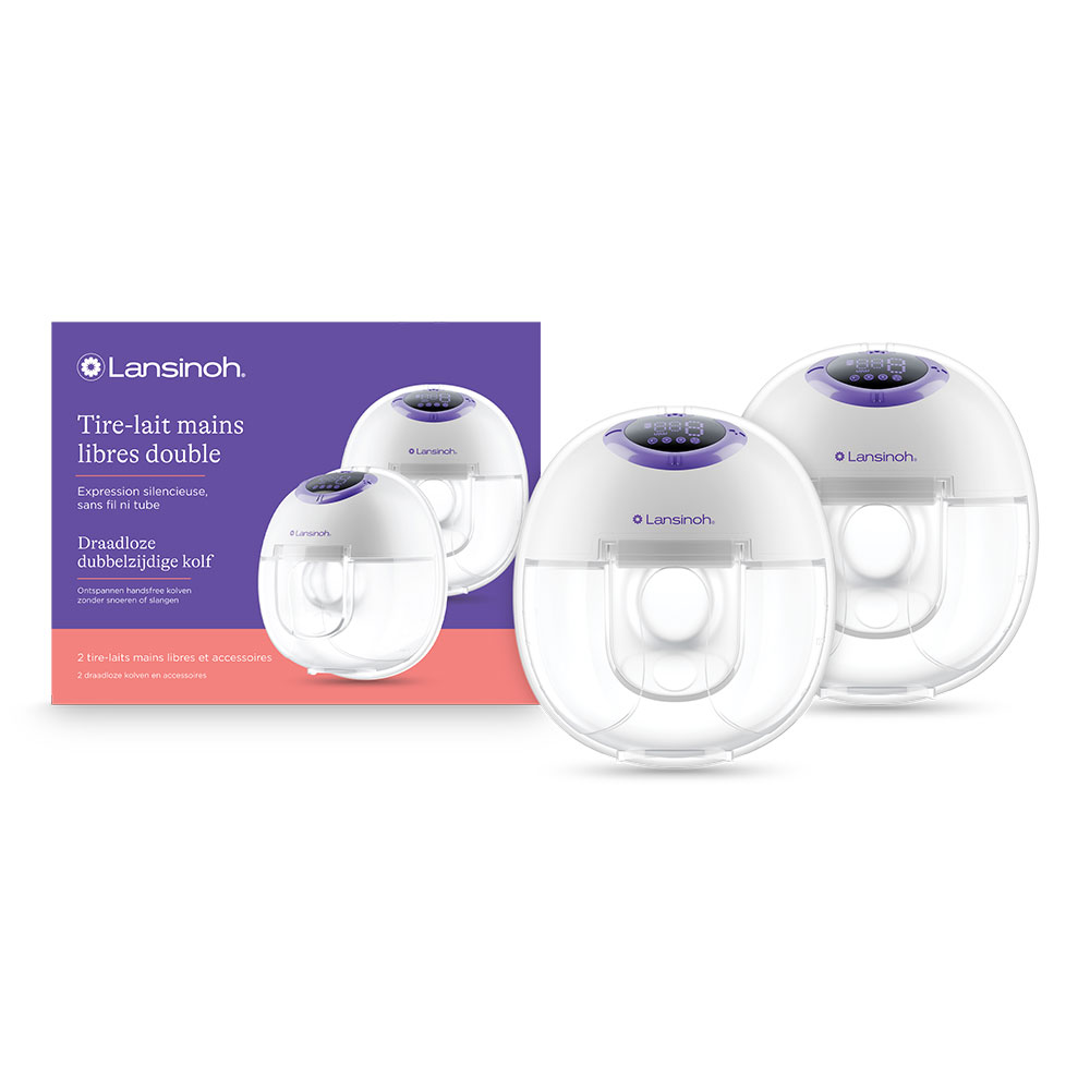 Lansinoh Double Hands Free Breastpump x2
