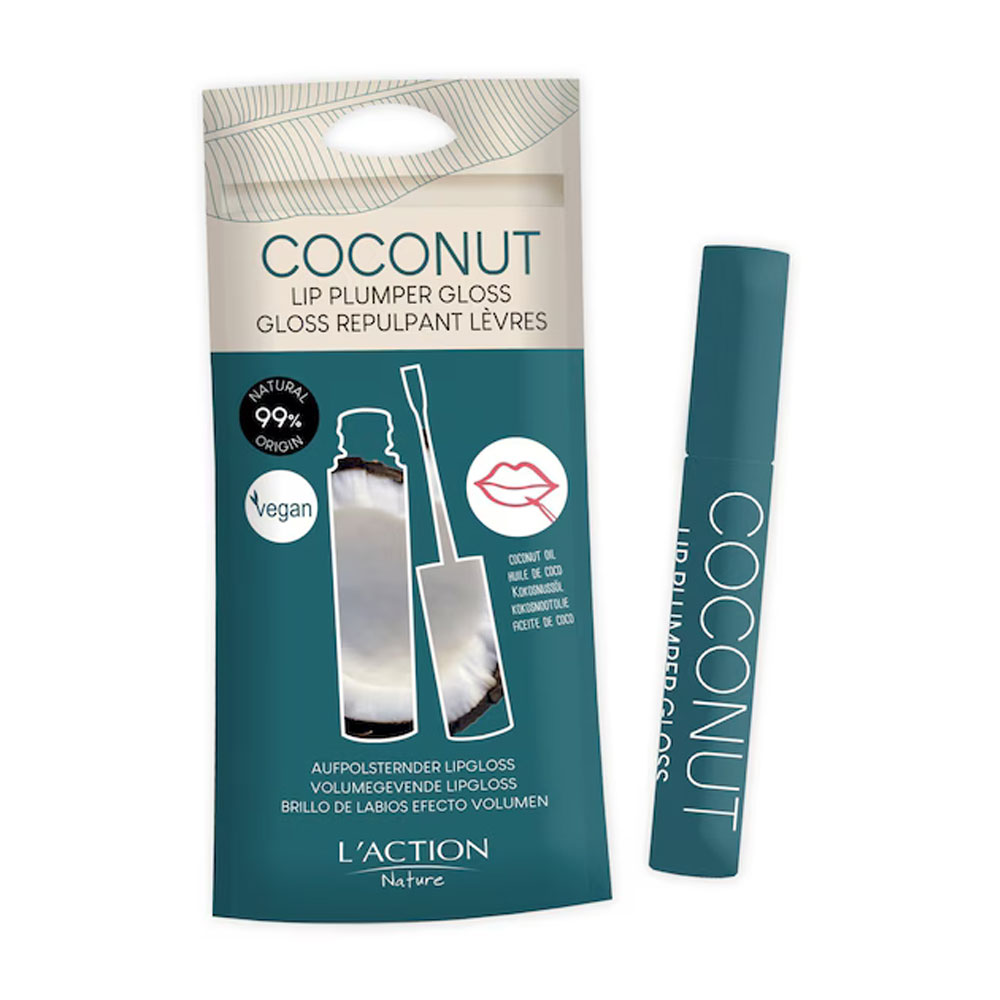 L'Action Cosmetique Mediatic Coconut Lip Plumping Gloss 10ml