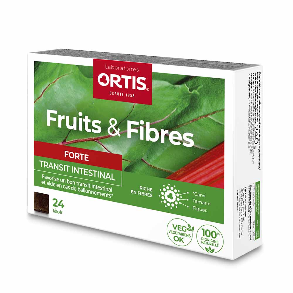 Ortis Fruit & Fibre Forte 24 cubes