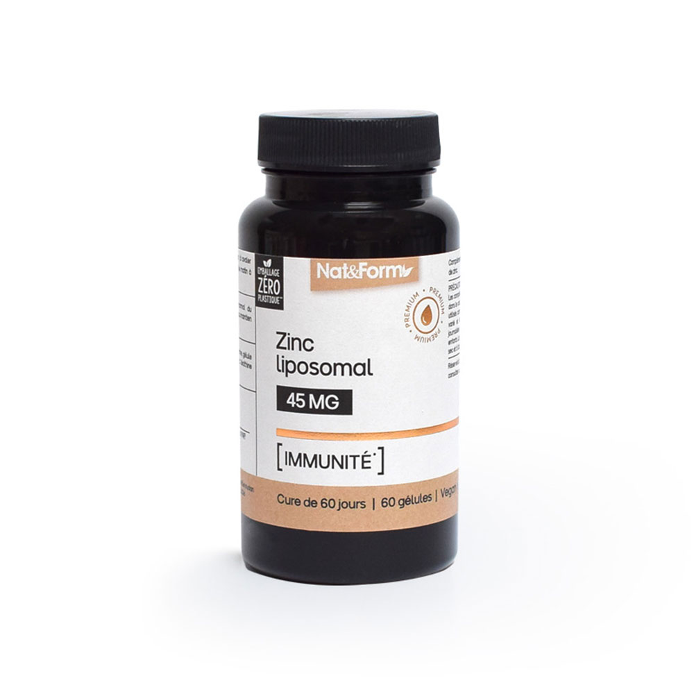 Nat&Form Liposomal zinc 60 capsules