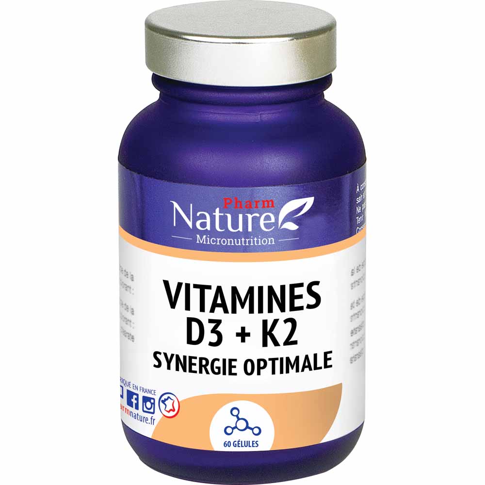 Kersiens Vitamins D3 + K2 60 capsules