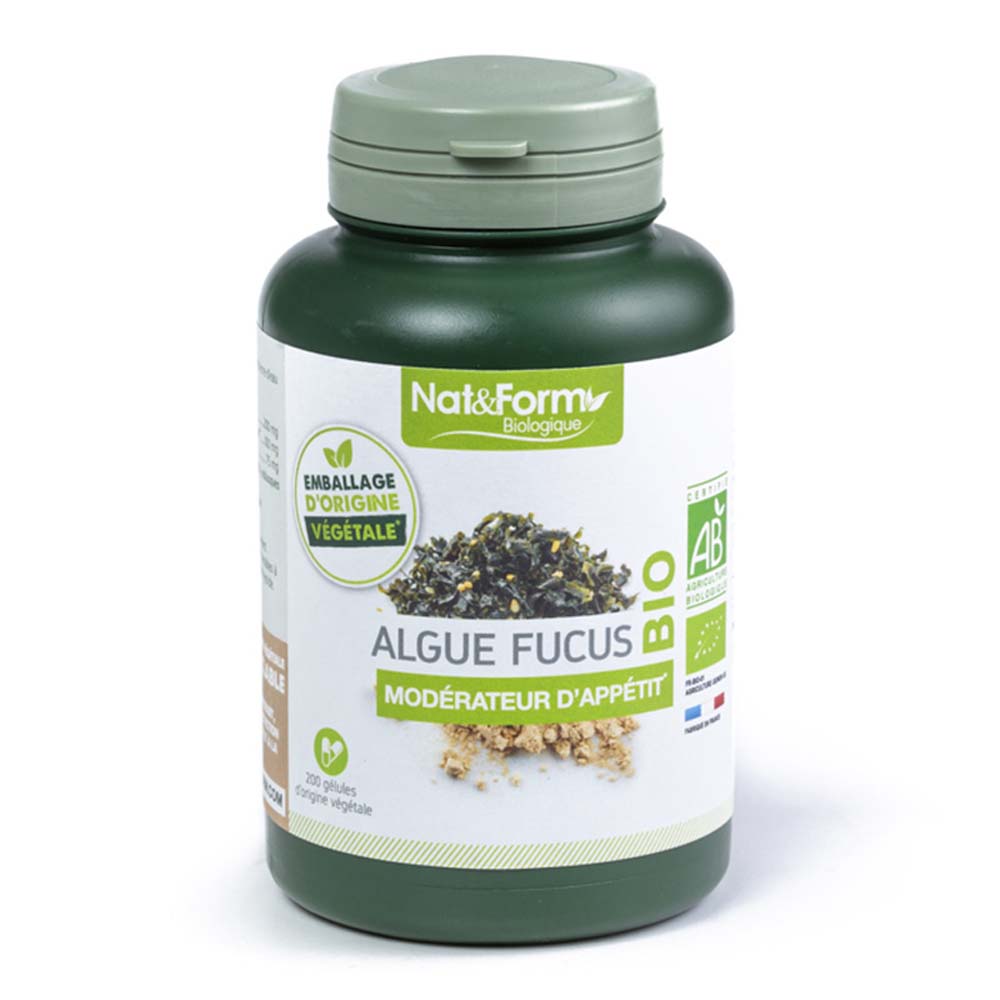 Nat&Form BIOES BLADDERWRACK SEAWEED 200 capsules