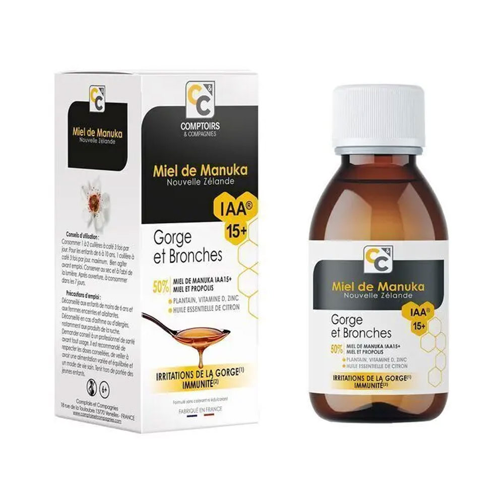 Comptoirs Et Compagnies Throat and Bronchi IAA 15+ 100ml