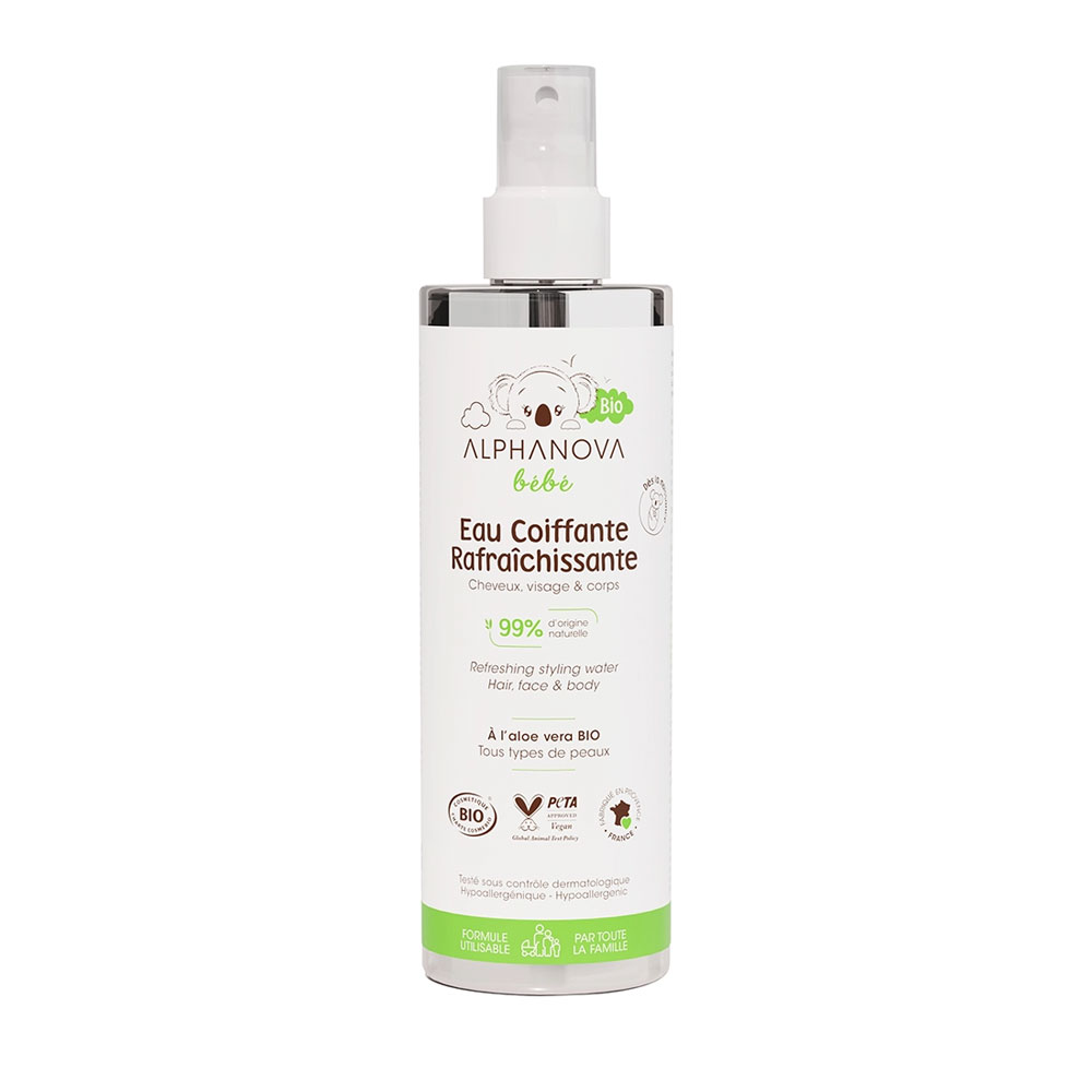 Alphanova Bébé Eau Coiffante Rafraichissante 200ml