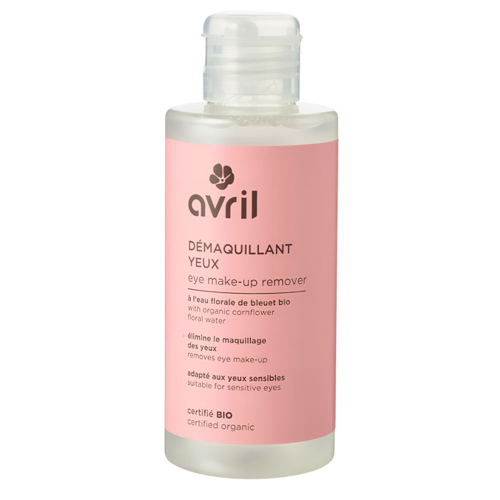 Avril Eye make-up remover Organic cornflower floral water 150ml